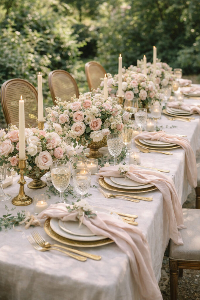 Tendances déco table pour les mariages 2026